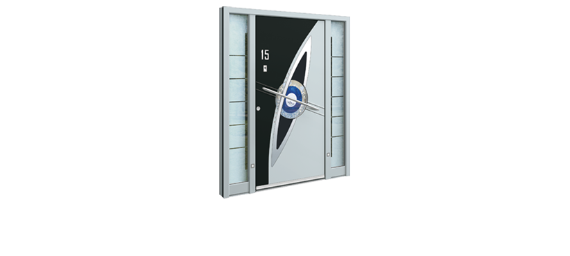 Alu-Haustür