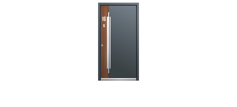 Alu-Haustür