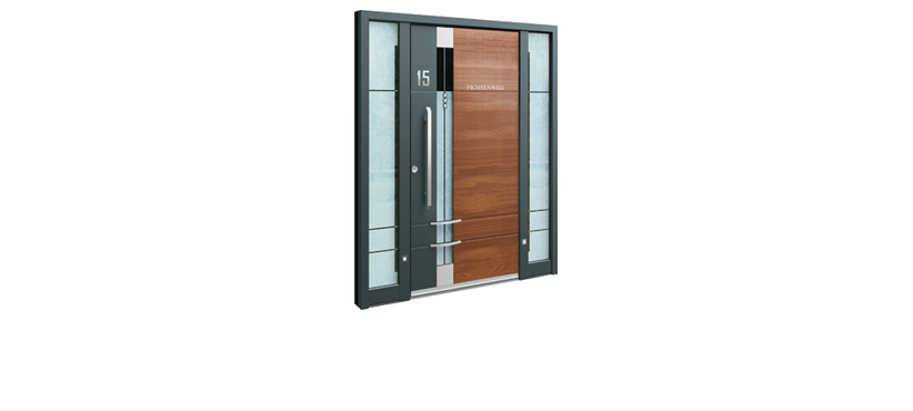Alu-Haustür