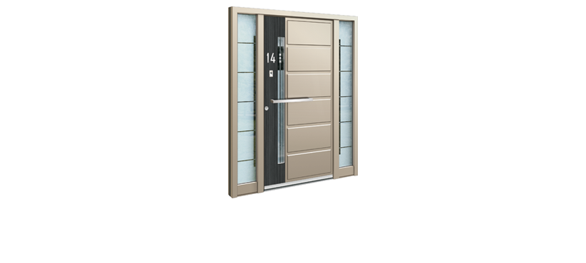 Alu-Haustür